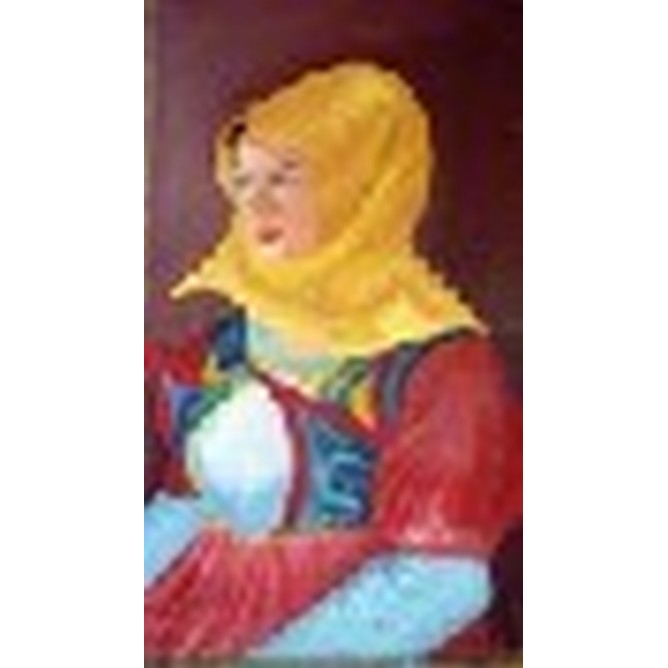 Donna in costume sardo